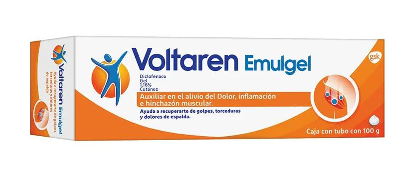 DICLOFENACO DIETILAMONIO 1.16% GEL 50 G (VOLTAREN EMULGEL) Lab. HALEON/NOVARTIS