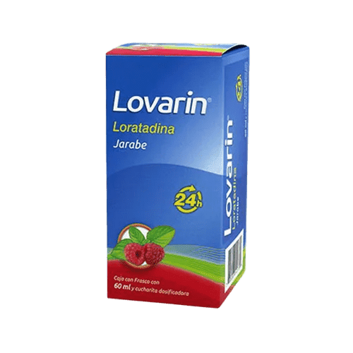 [RES016] LORATADINA 100 MG/ML JARABE 60 ML (LOVARIN) Lab. COLLINS