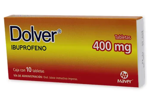 [ALG019] IBUPROFENO 400 MG TAB. C/10 (DOLVER) Lab. MAVER