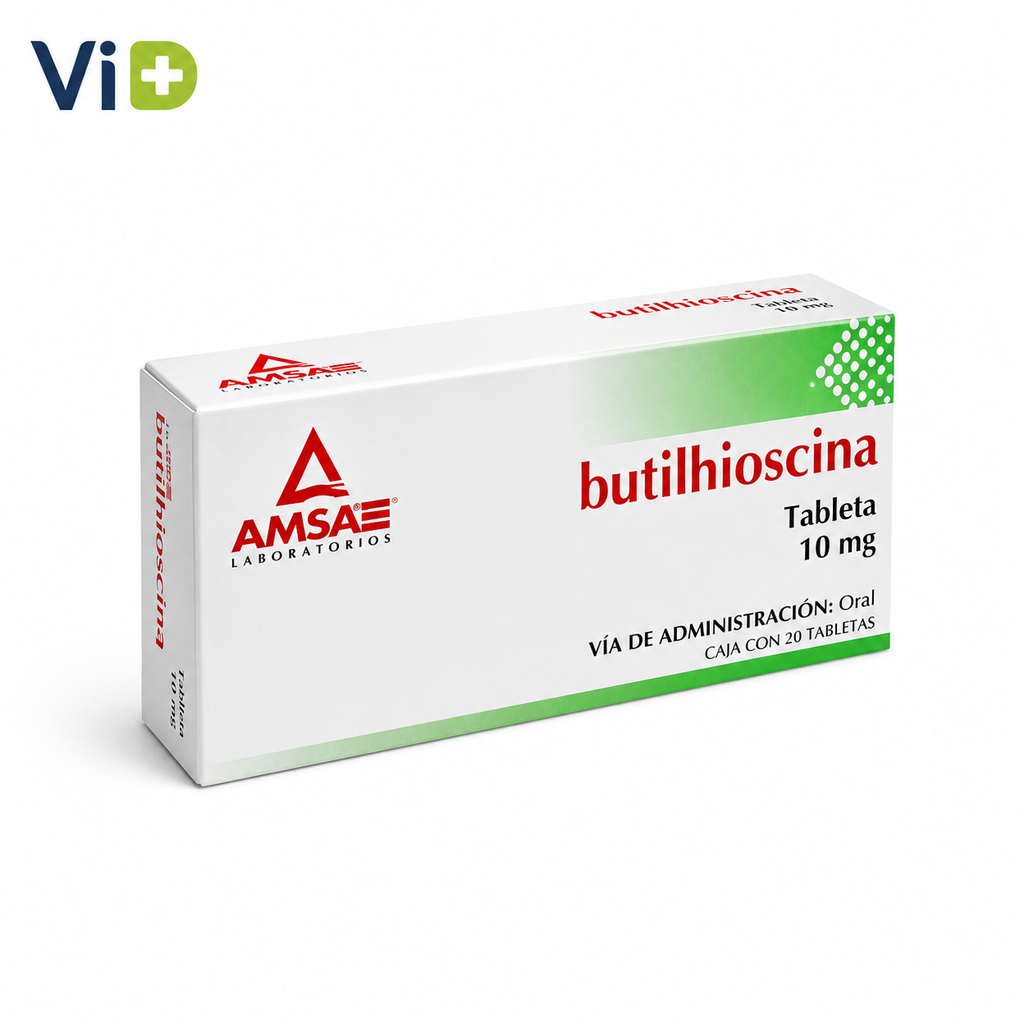 BUTILHIOSCINA 10 MG TAB. C/10 (BUTILHIOSCINA) Lab. AMSA