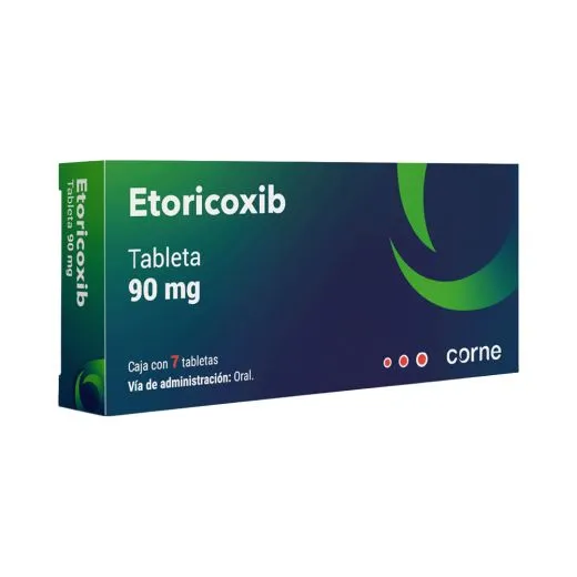 [ALG016] ETORICOXIB 90 MG TAB. C/7 (ETORICOXIB) Lab. CORNE
