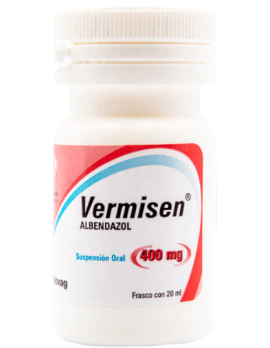 [ATP003] ALBENDAZOL 400 MG/20 ML SUSP. 20 ML (VERMISEN) Lab. NOVAG INFANCIA