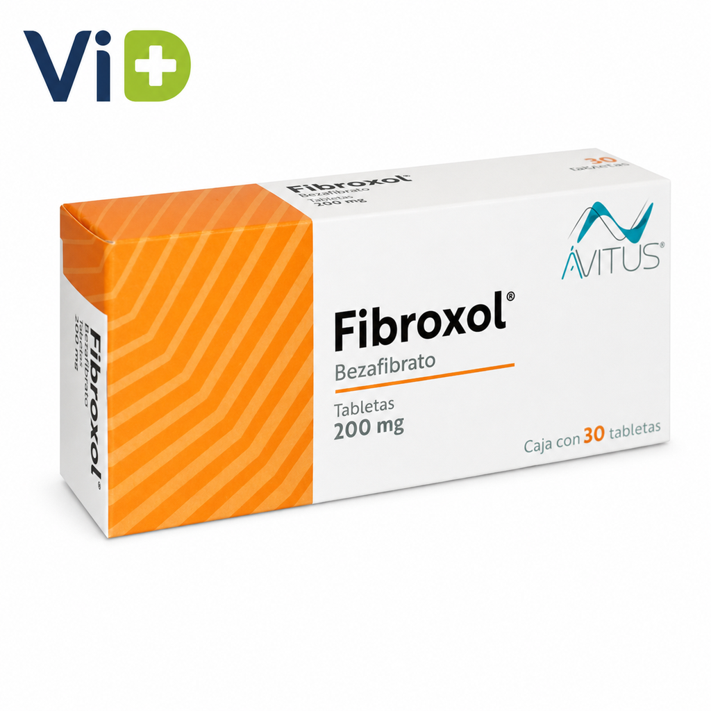 BEZAFIBRATO 200 MG TAB. C/10 (FIBROXOL) Lab. SOLARA