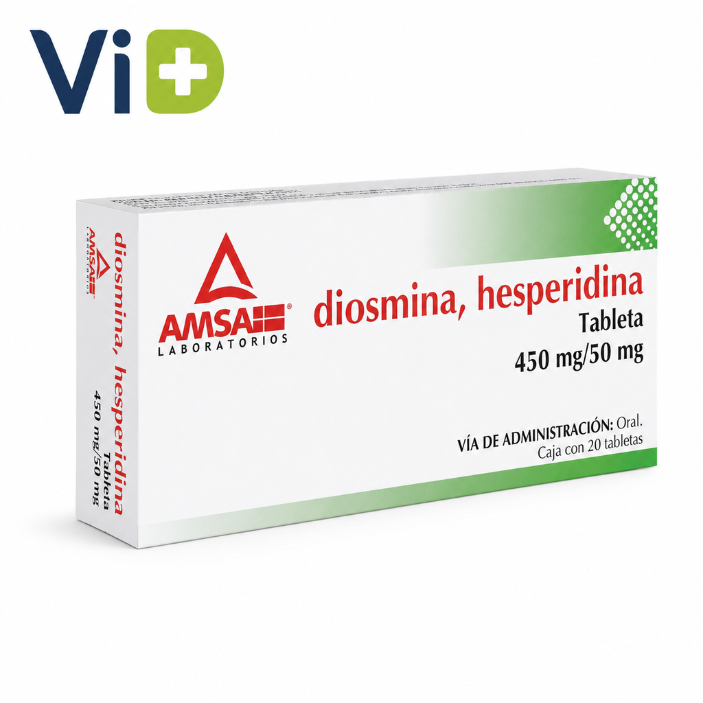 [GAS006] DIOSMINA/HESPERIDINA 450/50 MG TAB. C/20 (DIOSMINA HESPERIDINA) Lab. AMSA/PISA