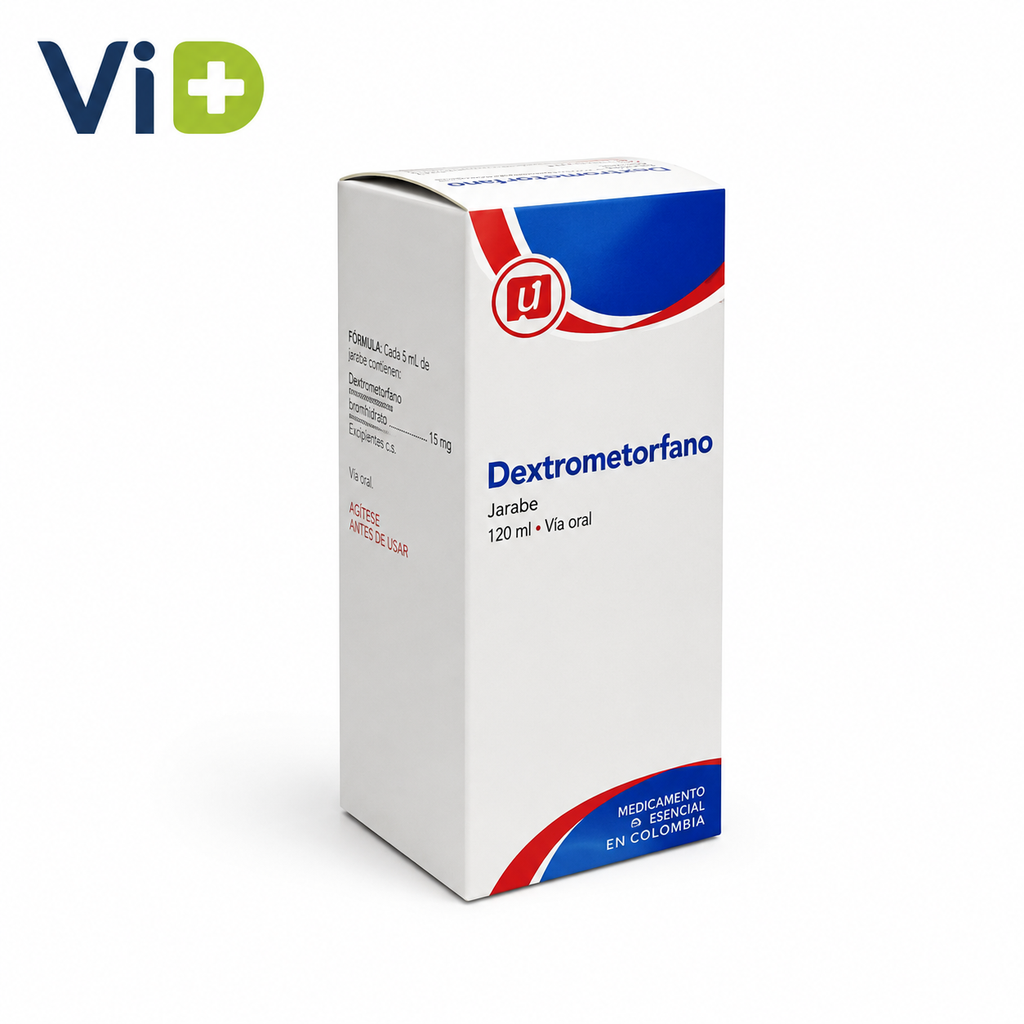 DEXTROMETORFANO 15 MG/5 ML JARABE 120 ML (DEXTROMETORFANO) Lab. BIORESEARCH