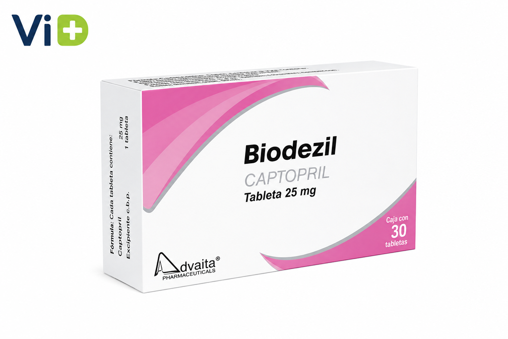 CAPTOPRIL 25 MG TAB. C/30 (BIODEZIL)