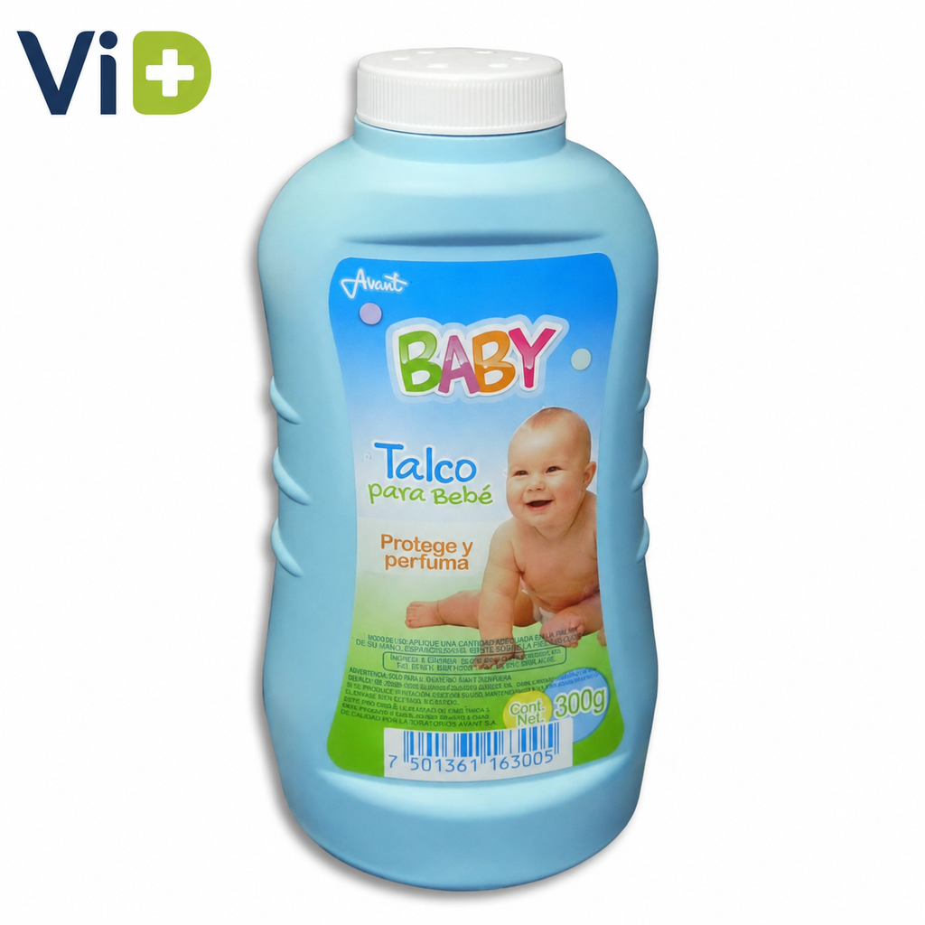 BABY TALCO P/BEBE AZUL 300G