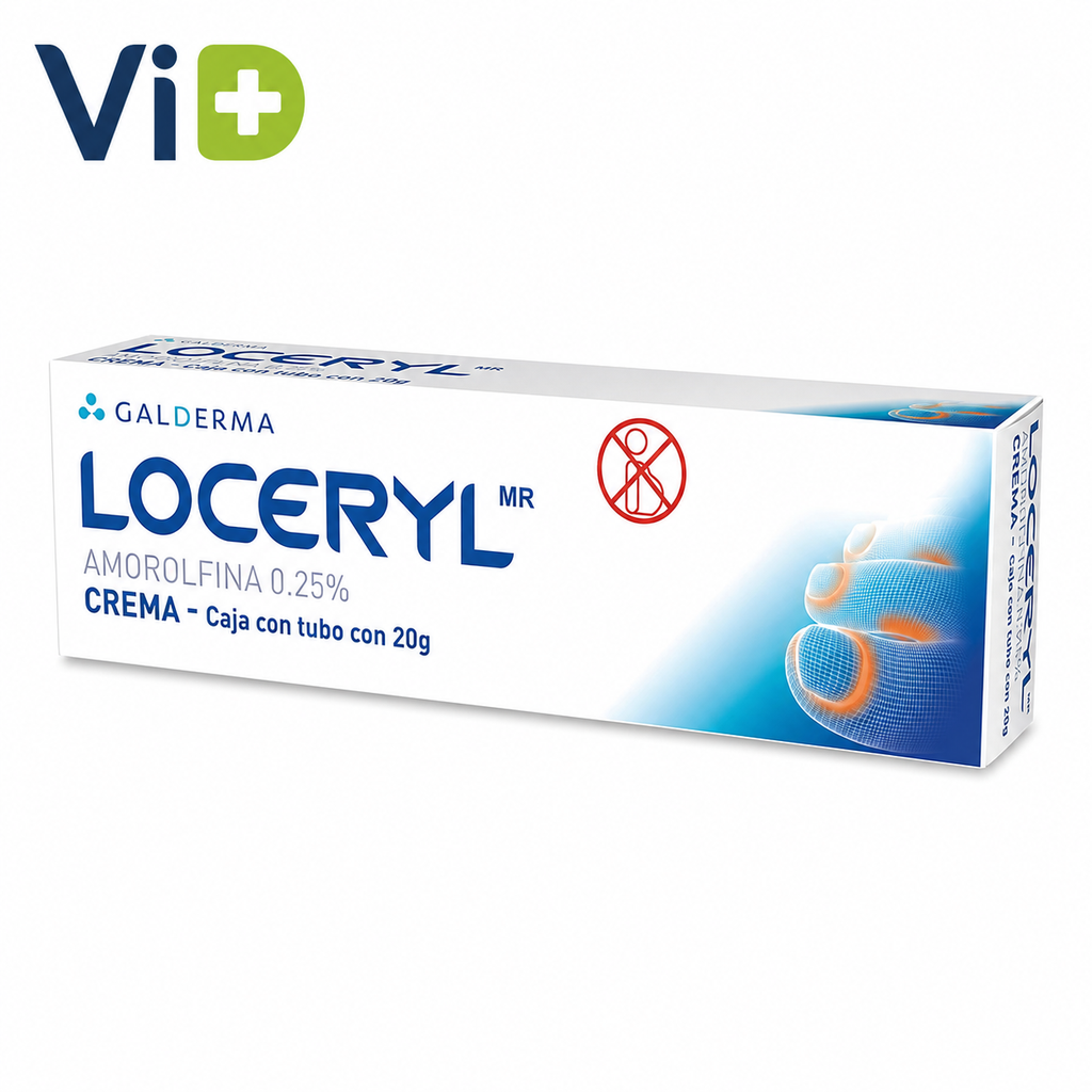 [DER004] AMOROLFINA 0.25% CREMA 20 G (LORECTL) Lab. GALDERMA