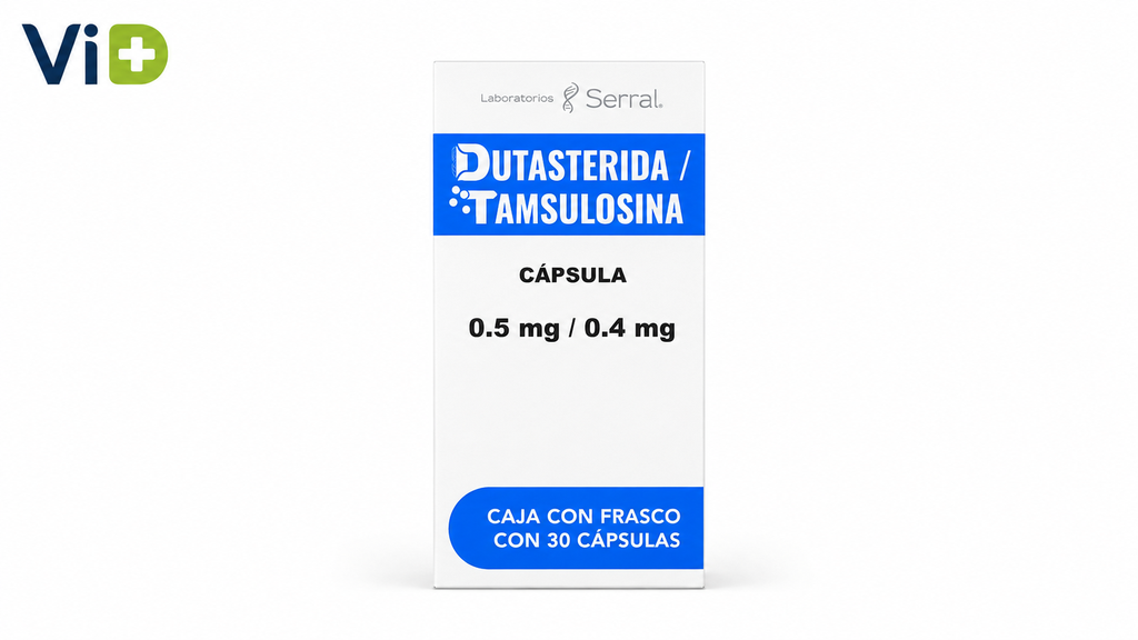 [URI001] DUTASTERIDA/TAMSULOSINA 0.5/0.4 MG, Lab. SERRAL