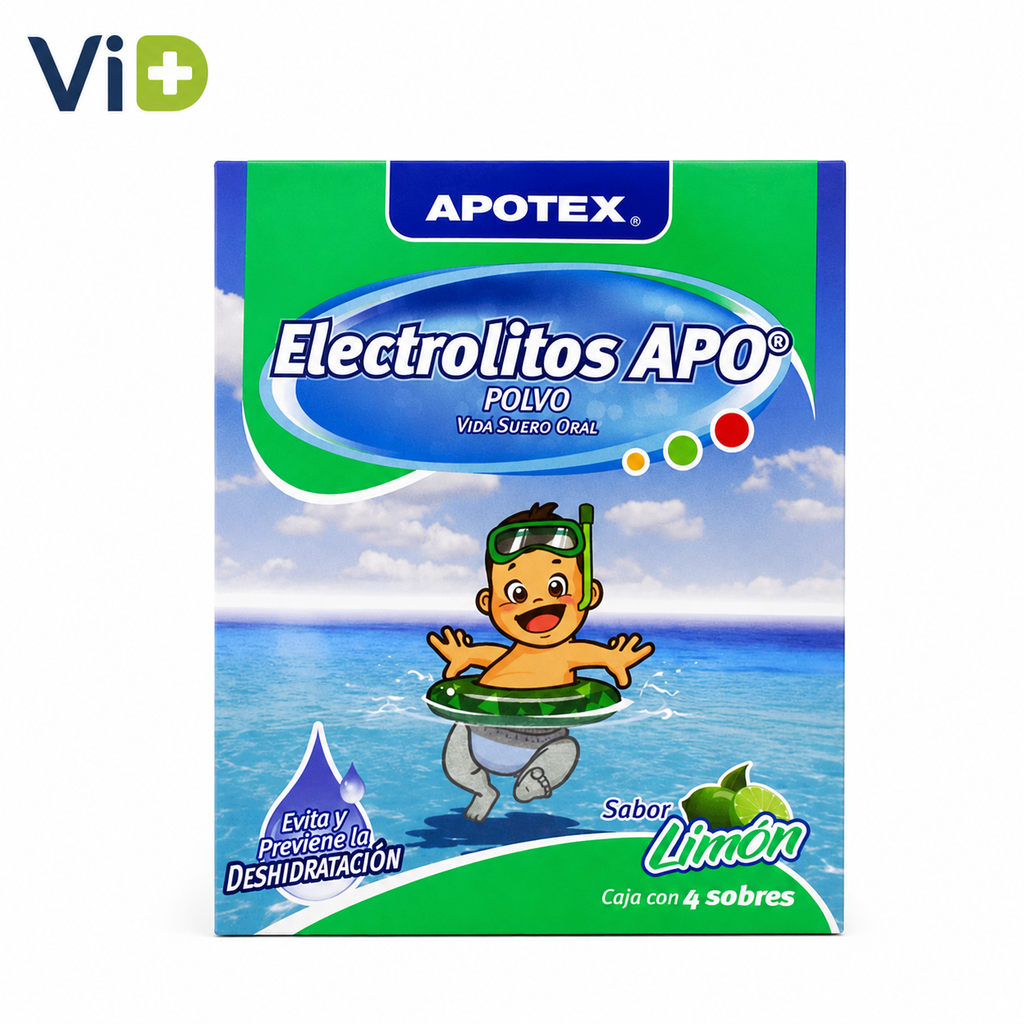 [GAS013] ELECTROLITOS APO - POLVO SABOR LIMÓN