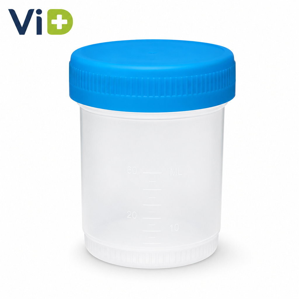 VASO RECOLECTOR PARA MUESTRA 120 ML (PLASTICWORLD) Lab. GHMEDIC